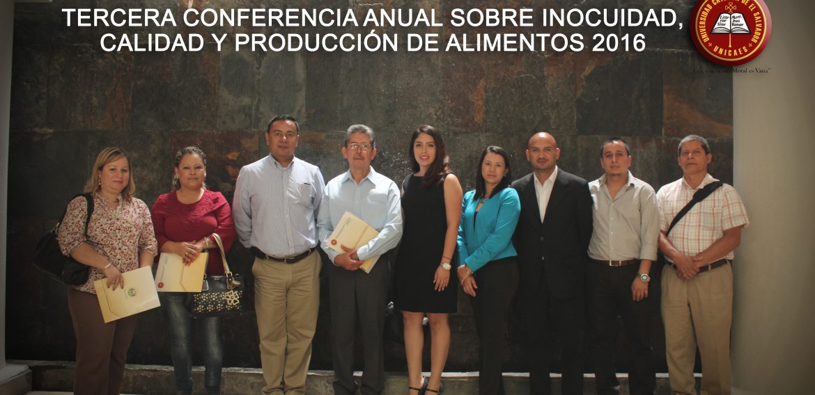 TERCERA CONFERENCIA DE INOCUIDAD, CALIDAD Y PRODUCCIÓN DE ALIMENTO