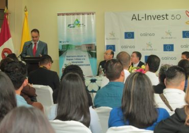 Firma del convenio para el proyecto  Articulación Comercial del sector artesanal en el Trifinio Centroamericano