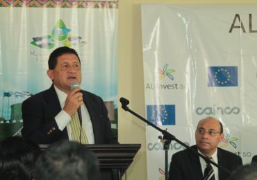 Firma del convenio para el proyecto  Articulación Comercial del sector artesanal en el Trifinio Centroamericano