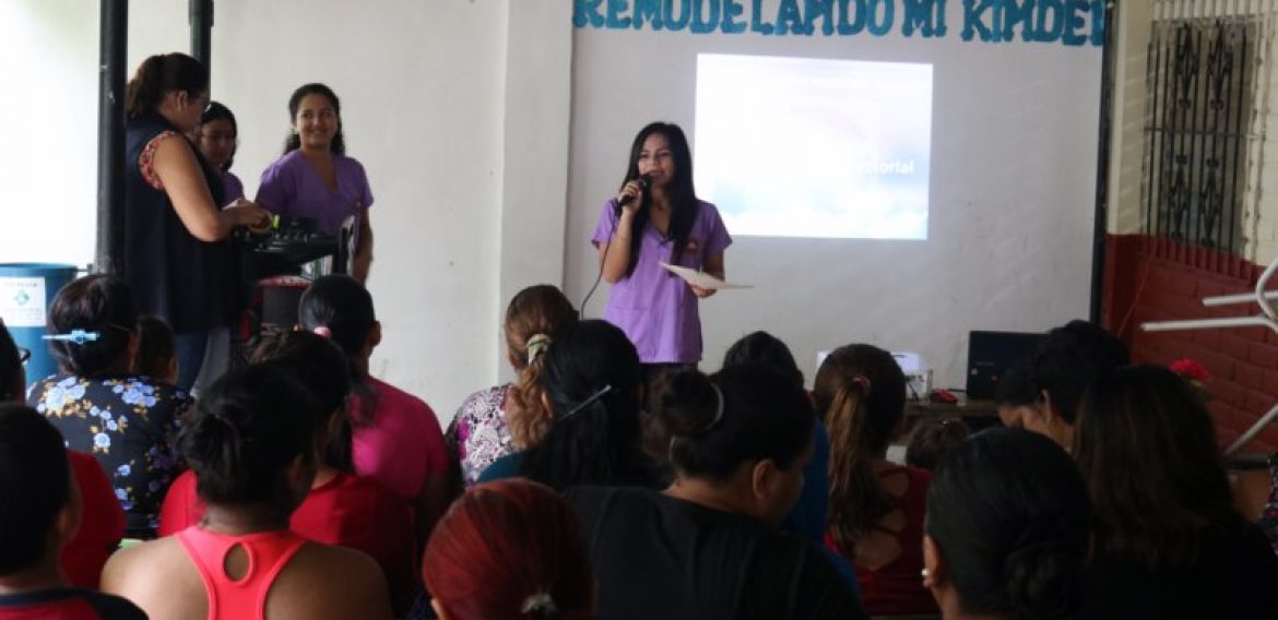 “Renovando mi Kinder”, una iniciativa social de estudiantes de Educación Inicial y Parvularia