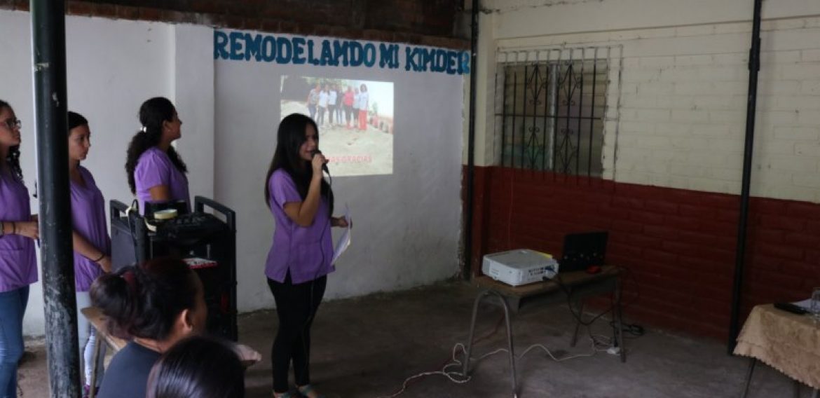 “Renovando mi Kinder”, una iniciativa social de estudiantes de Educación Inicial y Parvularia