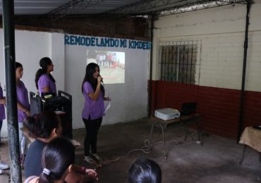 “Renovando mi Kinder”, una iniciativa social de estudiantes de Educación Inicial y Parvularia