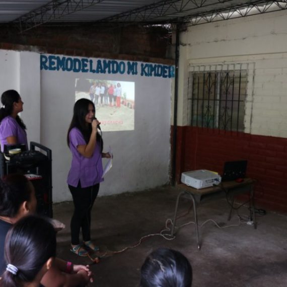 “Renovando mi Kinder”, una iniciativa social de estudiantes de Educación Inicial y Parvularia