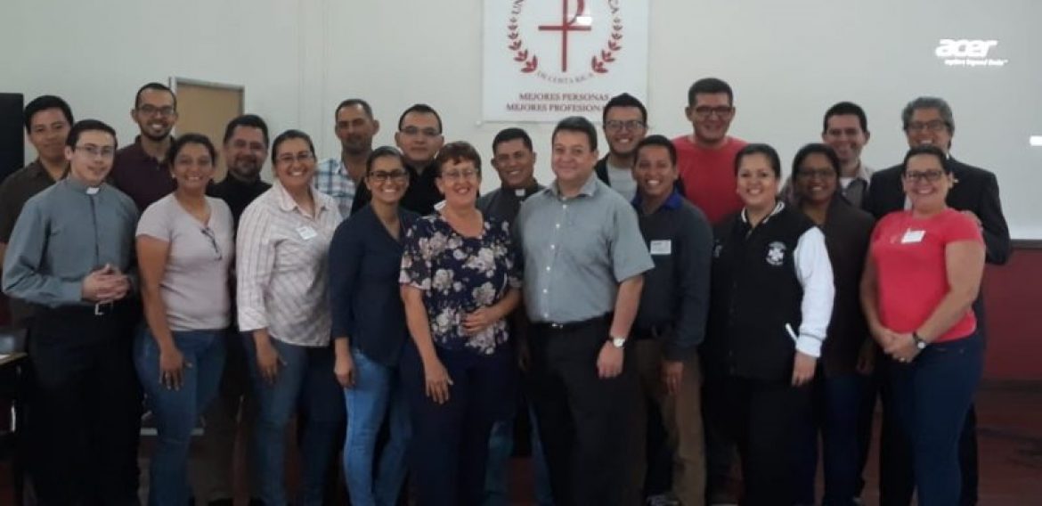 COSTA RICA: DELEGACIÓN UNICAES PARTICIPA DEL ENCUENTRO REGIONAL EN PASTORAL EDUCATIVA