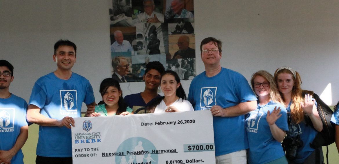 Intercambio internacional entre Arkansas State University at Beebe y UNICAES