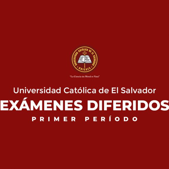 EXÁMENES DIFERIDOS | PRIMER PERÍODO