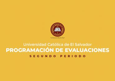 Programación de Evaluaciones | Segundo Periodo
