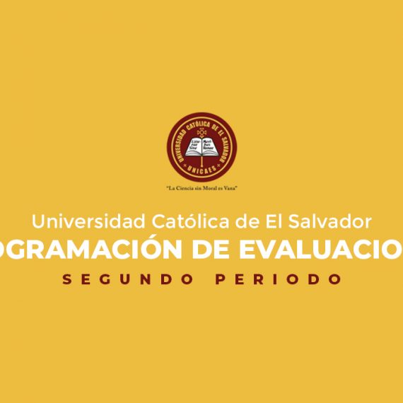 Programación de Evaluaciones | Segundo Periodo