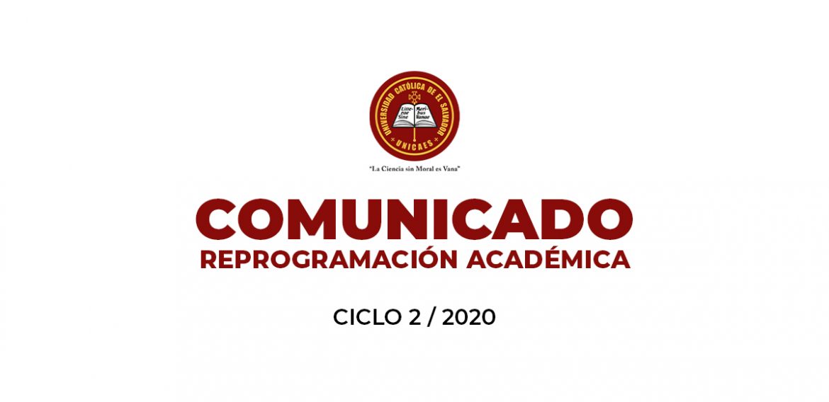 REPROGRAMACIÓN ACADÉMICA