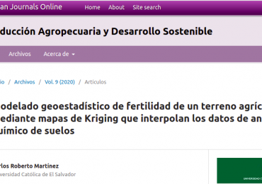 CIENCIA: UNA PRODUCCIÓN MULTIDISCIPLINAR SOBRE INFORMÁTICA Y AGRONOMÍA