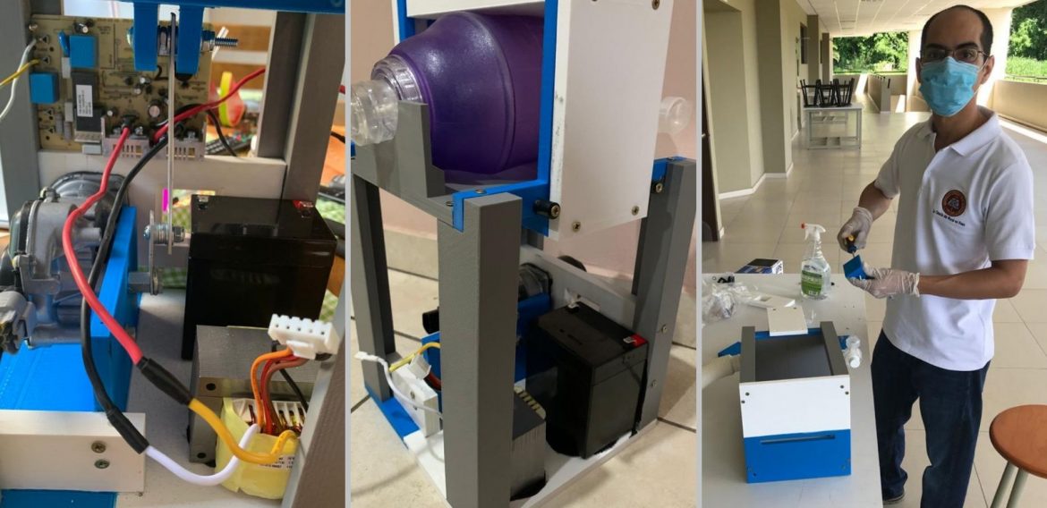 UNICAES DISEÑA PROYECTO DE VENTILADOR MECÁNICO PARA SER PATENTADO