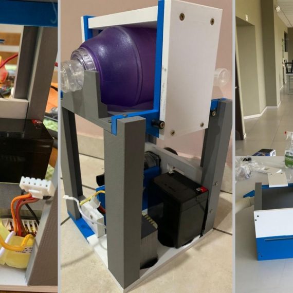 UNICAES DISEÑA PROYECTO DE VENTILADOR MECÁNICO PARA SER PATENTADO