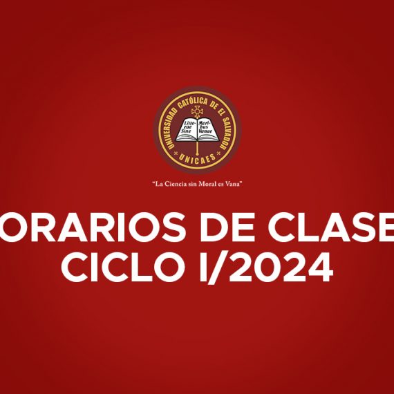 HORARIO DE CLASES CICLO I/2024