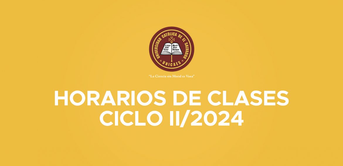 HORARIO DE CLASES CICLO II/2024