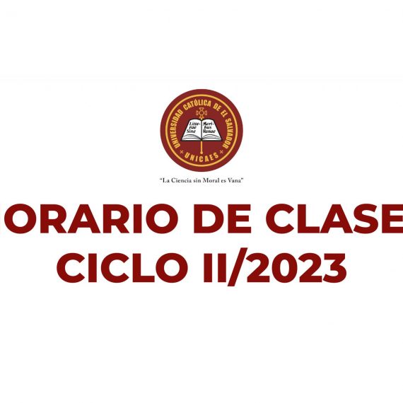 HORARIO DE CLASES CICLO II/2023
