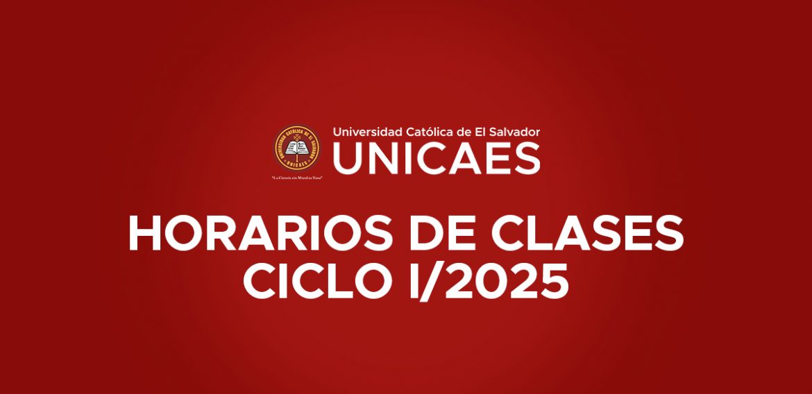 HORARIO DE CLASES CICLO I/2025